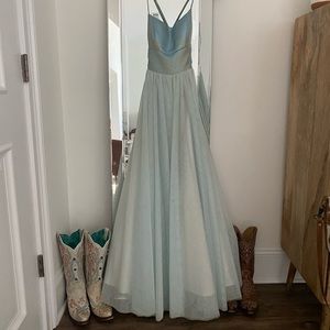 Beautiful Light Green Prom Dress